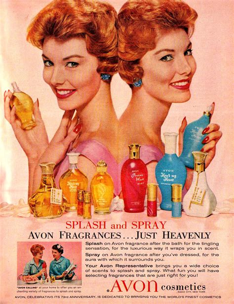 old perfume adverts.